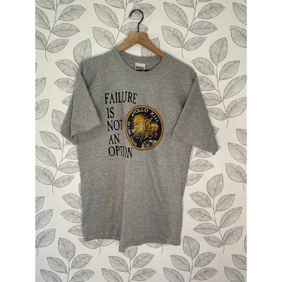 Kennedy Space Center Apollo XII Gray T-shirt, Size L - Picture 1 of 3
